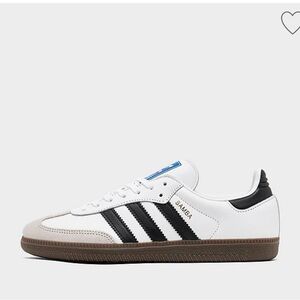 Adidas Samba White and Black Sneakers
